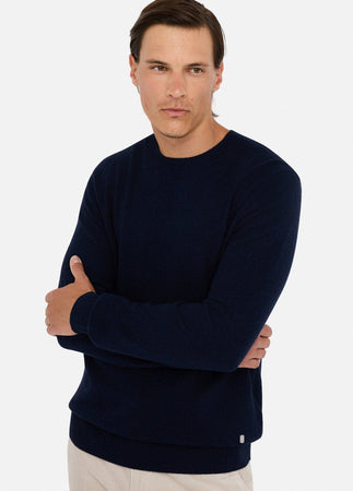 LIU JO maglia uomo blu scuro da uomo