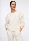 LIU JO felpa donna bianco da donna