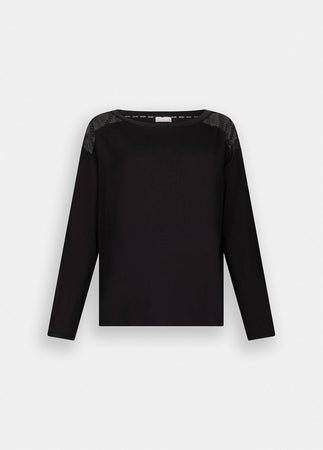 LIU JO t-shirt donna nero da donna