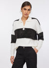 LIU JO polo donna bianco e nero da donna