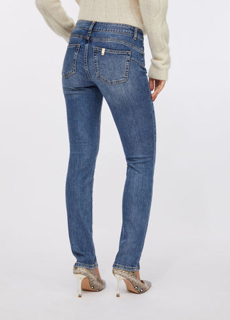 LIU JO jeans donna denim blu da donna