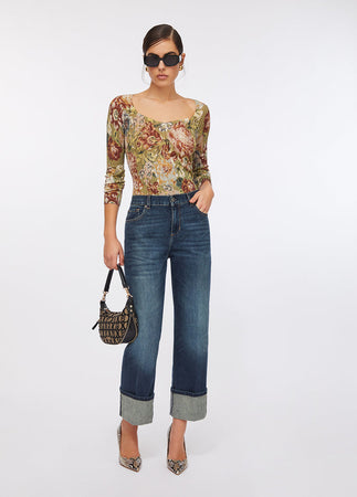 LIU JO jeans donna denim blu da donna