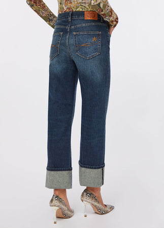 LIU JO jeans donna denim blu da donna