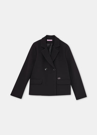 LIU JO KIDS blazer bambina nero da bambino