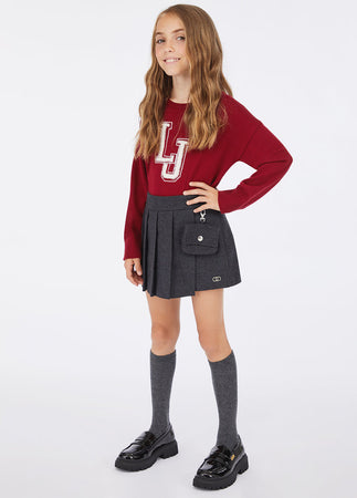 LIU JO KIDS maglia bambina rosso da bambino