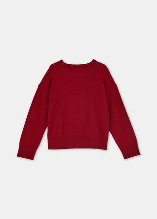 LIU JO KIDS maglia bambina rosso da bambino