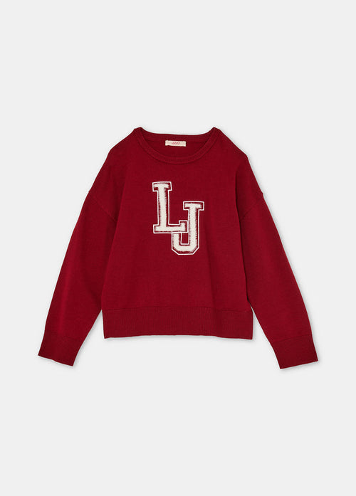 LIU JO KIDS maglia bambina rosso da bambino