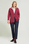L.VIOLA cardigan donna rosso da donna