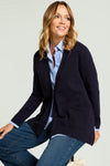 L.VIOLA cardian donna blu da donna