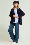 L.VIOLA cardian donna blu da donna