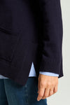 L.VIOLA cardian donna blu da donna