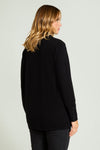 L.VIOLA cardigan donna nero da donna