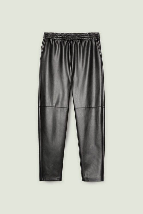L.VIOLA pantaloni donna nero da donna