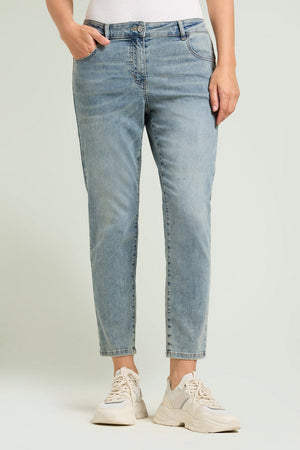 L.VIOLA jeans donna azzurro da uomo