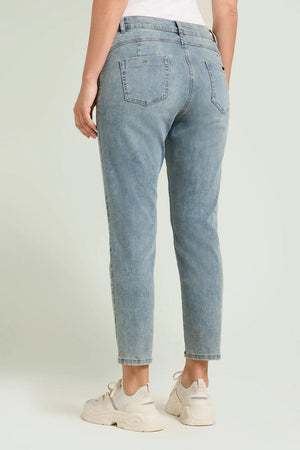 L.VIOLA jeans donna azzurro da uomo