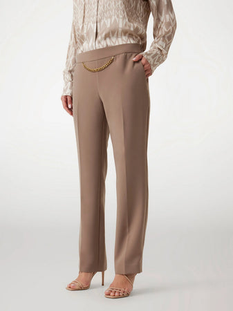 MARCIANO BY GUESS pantaloni donna cammello da donna