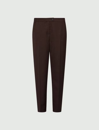 MARELLA pantaloni donna marrone da donna
