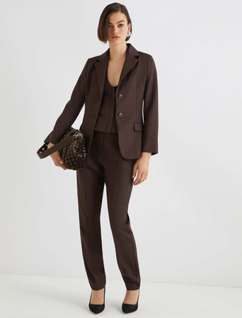 MARELLA pantaloni donna marrone da donna
