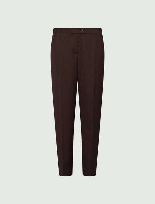 MARELLA pantaloni donna marrone da donna