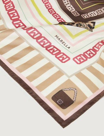 MARELLA foulard donna cammello da donna