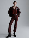 MARELLA pantaloni donna bordeaux da donna