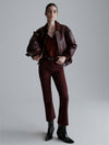 MARELLA pantaloni donna bordeaux da donna