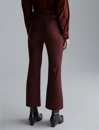 MARELLA pantaloni donna bordeaux da donna