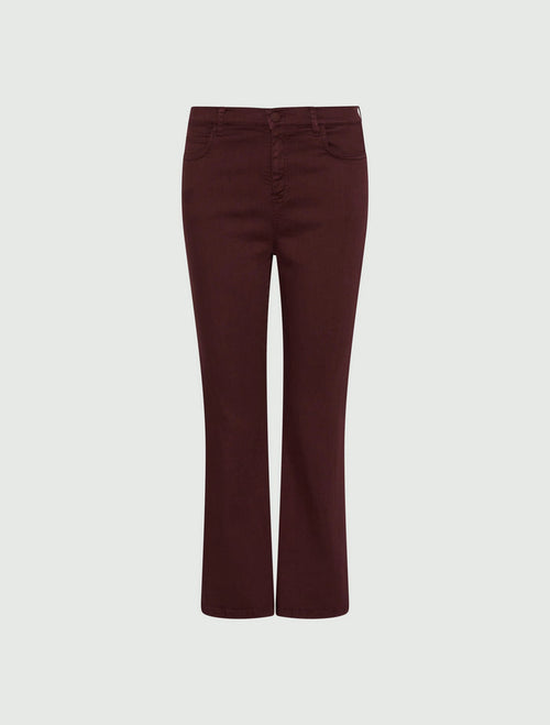 MARELLA pantaloni donna bordeaux da donna
