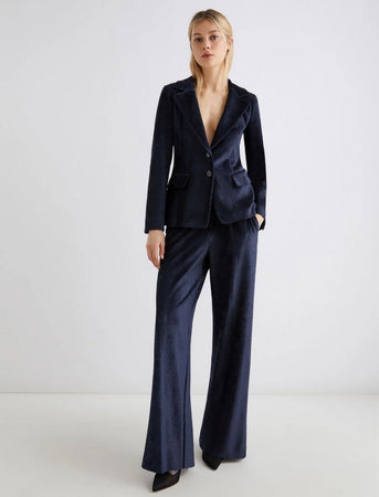 MARELLA pantaloni donna blu notte da donna