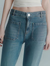 MARELLA jeans donna blu di prussia da uomo
