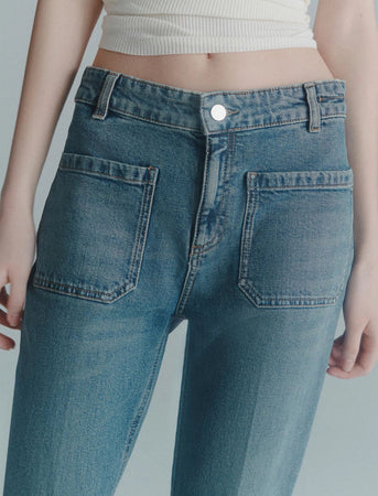 MARELLA jeans donna blu di prussia da uomo