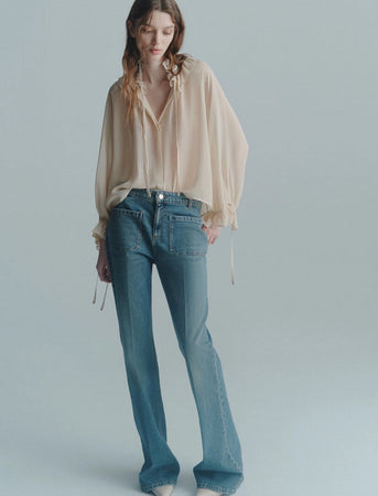 MARELLA jeans donna blu di prussia da uomo