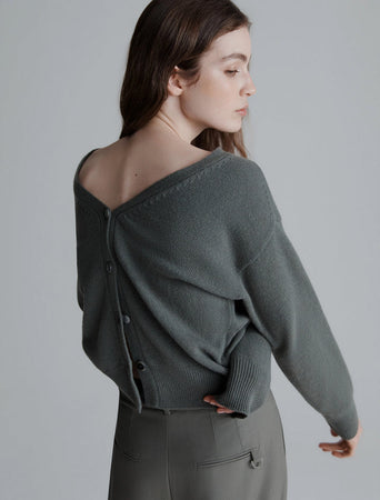 MARELLA maglia donna oliva da donna