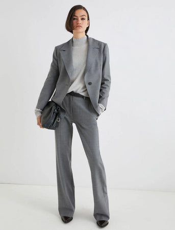 MARELLA pantaloni donna grigio melange da donna