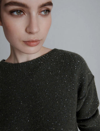 MARELLA maglia donna oliva da donna
