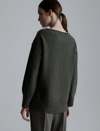 MARELLA maglia donna oliva da donna
