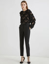 MARELLA pantaloni donna nero da donna