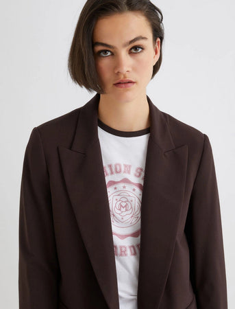 MARELLA blazer donna marrone da uomo