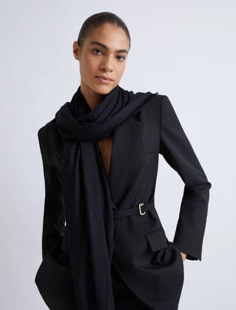 MARELLA sciarpa donna nero da donna