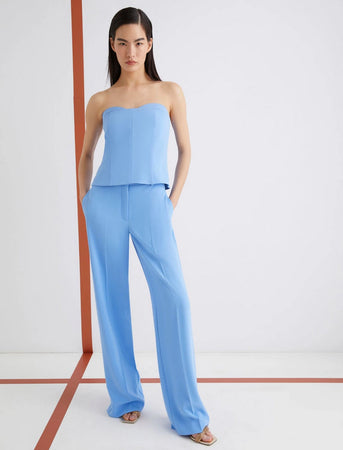 MARELLA pantaloni donna azzurro da donna