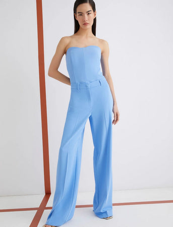 MARELLA pantaloni donna azzurro da donna