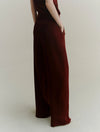 MARELLA pantaloni donna bordeaux da donna