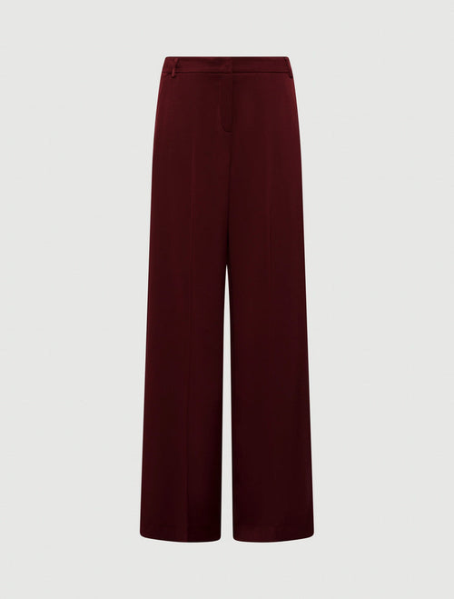 MARELLA pantaloni donna bordeaux da donna