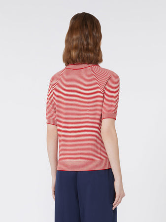 MAX MARA polo donna rosso da donna