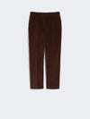 MAX MARA pantaloni donna vinaccia da donna