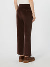 MAX MARA pantaloni donna vinaccia da donna