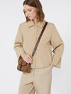 MAX MARA giacca reversibile donna beige da donna