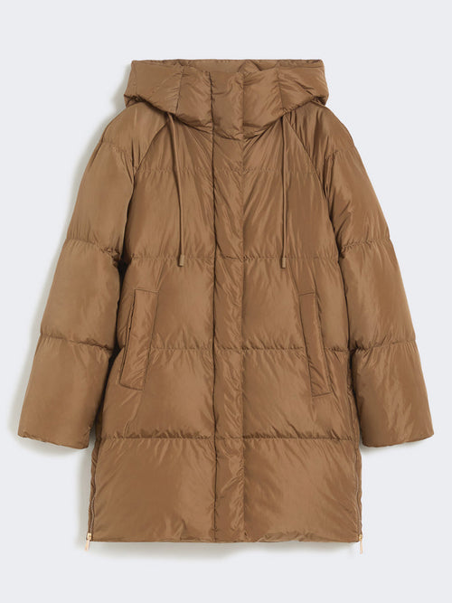 MAX MARA parka donna nocciola da donna