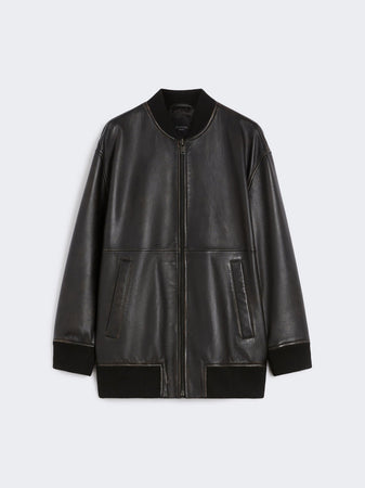 MAX MARA bomber donna nero da uomo
