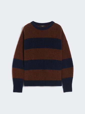 MAX MARA maglia donna vinaccia da donna